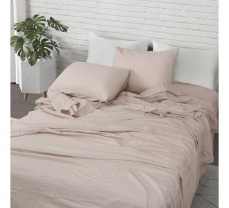 Beauty Home Σετ παπλωματοθήκη υπέρδιπλη Hilton Art 11151 230x250 Μπεζ       |  Παπλωματοθήκες Υπέρδιπλες στο espiti
