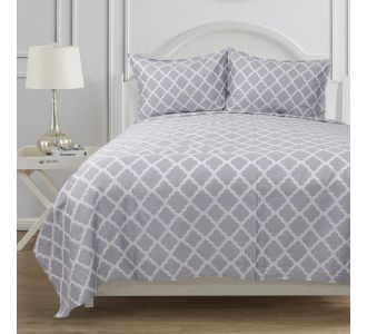 Beauty Home Σετ πάπλωμα υπέρδιπλο Fairmont Art 12005 220x240 Εμπριμέ       |  Παπλώματα Υπέρδιπλα στο espiti