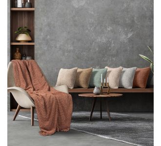 Beauty Home Ριχτάρι Τριθέσιο Lamb Art 8570 180x300 Ροζ       |  Ριχτάρια στο espiti