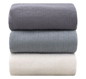 Beauty Home Κουβερλί υπέρδιπλο Trivial Art 12100 σε 3 αποχρώσεις 230x260  Ανθρακί     |  Υπνοδωμάτιο στο espiti