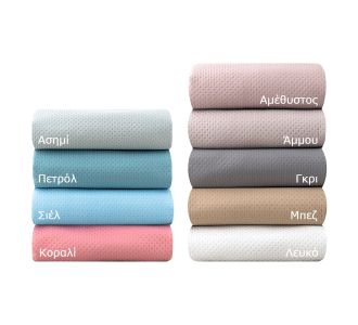 Beauty Home Κουβερλί υπέρδιπλο pre-washed Intence Art 12200 σε 9 αποχρώσεις 230x250  Λευκό     |  Υπνοδωμάτιο στο espiti