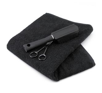 Beauty Home Πετσέτα κομμωτηρίου Art 3030 40x90 Μαύρο       |  Μπάνιο στο espiti