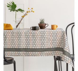 Beauty Home Τραπεζομάντηλο Curry Art 8483 Εμπριμέ 140x140      |  Τραπεζομάντηλα στο espiti