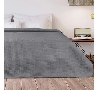 Beauty Home Κουβερλί υπέρδιπλο pre-washed Intence Art 12200 σε 9 αποχρώσεις 230x250  Γκρι     |  Υπνοδωμάτιο στο espiti