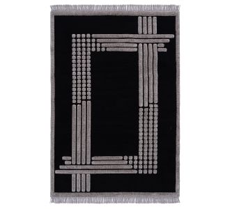 Beauty Home Πατάκι Noir Art 9437 67x140 Black Μαύρο       |  Χαλιά Διάδρομοι στο espiti