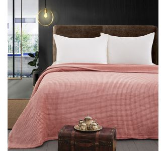 Beauty Home Κουβέρτα μονόχρωμη μονή Fleece Art 11551 160x220 Ροδακινί       |  Κουβέρτες Βελουτέ Μονές στο espiti