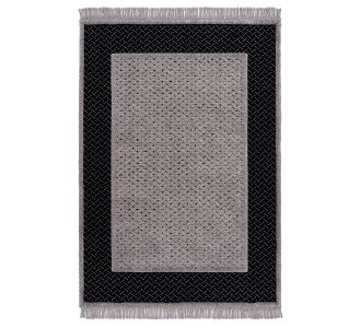 Beauty Home Σετ Κρεβ/ρας 3τμx Noir Art 9436 Black Μαύρο       |  Χαλιά Κρεβατοκάμαρας στο espiti