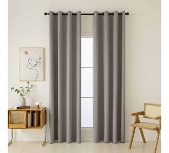 Beauty Home Κουρτίνα Full Blackout σκίασης με 8 κρίκους Total Art 8446 140x270 Αμέθυστος       |  Ετοιμες κουρτίνες με σχέδιο στο espiti