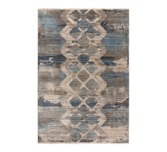Beauty Home Πατάκι Bliss Art 9627 67x220 Μπεζ,Μόκα,Μπλε       |  Χαλιά Διάδρομοι στο espiti