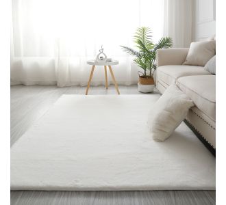 Beauty Home Πατάκι Rabbit Art 9640 67x140 Λευκό       |  Χαλιά Διάδρομοι στο espiti