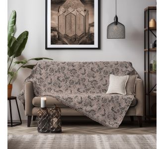 Beauty Home Ριχτάρι Μονοθέσιο Art 8626 180x170 Μπεζ       |  Ριχτάρια στο espiti