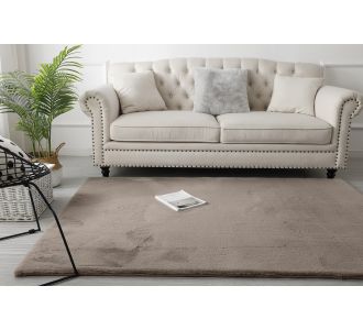 Beauty Home Σετ Κρεβ/ρας 3τμχ Rabbit Art 9642 Μόκα       |  Χαλιά Κρεβατοκάμαρας στο espiti