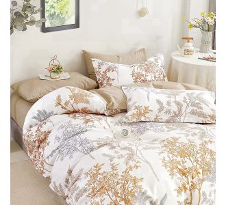 Beauty Home Σετ παπλωματοθήκη υπέρδιπλη Art 12602 Rossi 23x250 Εκρού,Μπεζ       |  Παπλωματοθήκες Υπέρδιπλες στο espiti