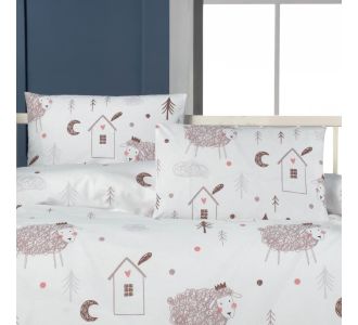 Beauty Home Ζεύγος μαξιλαροθήκες βρεφικές Art 5608 35x45 Σάπιο μήλο       |  Βρεφικά Σεντόνια στο espiti