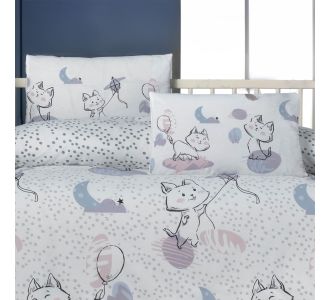 Beauty Home Ζεύγος μαξιλαροθήκες βρεφικές Art 5614 35x45 Γκρι,Λιλά       |  Βρεφικά Σεντόνια στο espiti