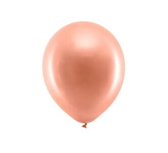 Beauty Home ΜΠΑΛΟΝΙΑ ΡΟΖ ΧΡΥΣΟ 30 CM  10 TEM       |  Διακοσμητκά στο espiti