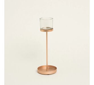 Beauty Home ΚΗΡΟΠΗΓΙΟ BILBAO ΡΟΖ ΧΡΥΣΟ 9.50 X 27 CM       |  Διακοσμητκά στο espiti