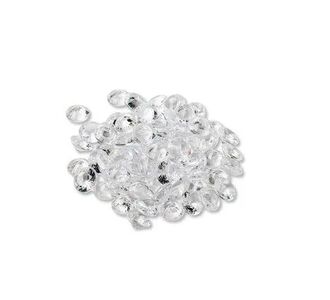Beauty Home ΧΑΝΤΡΕΣ ΔΙΑΜΑΝΤΑΚΙΑ ΔΙΑΦΑΝΑ PVC 110GR 1.2CM       |  Διακοσμητκά στο espiti