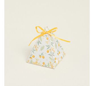 Beauty Home ΤΡΙΓΩΝΟ ΚΟΥΤΑΚΙ ΛΕΜΟΝΙΑ ΜΕ ΚΟΡΔΕΛΑ  8,5 x 6,5 cm 10 ΤΜΧ       |  Διακοσμητκά στο espiti