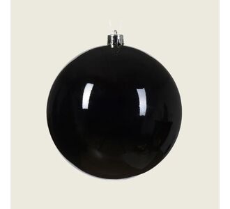 Beauty Home ΑΘΡΑΥΣΤΗ ΜΠΑΛΑ ΜΑΥΡΗ 14 CM       |  Χριστουγεννιάτικα Στολίδια στο espiti