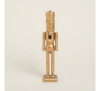 Beauty Home ΧΡΥΣΟΣ ΚΑΡΥΟΘΡΑΥΣΤΗΣ 25 CM       |  Χριστουγεννιάτικα Διακοσμητικά στο espiti