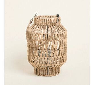Beauty Home ΦΑΝΑΡΙ ΧΕΙΡΟΠΟΙΗΤΟ ΜΕ ΚΟΡΔΟΝΙ 31 x 19 cm       |  Διακοσμητκά στο espiti