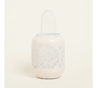 Beauty Home ΦΑΝΑΡΙ ΜΕΤΑΛΙΚΟ ΕΚΡΟΥ 15 x 20 cm       |  Διακοσμητκά στο espiti