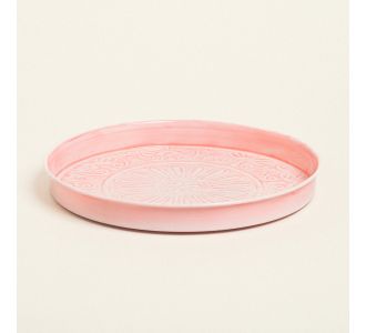 Beauty Home ΔΙΣΚΟΣ ΜΕΤΑΛΛΙΚΟΣ ΑΝΑΓΛΥΦΟΣ ΣΟΜΟΝ 32 CM       |  Διακοσμητκά στο espiti