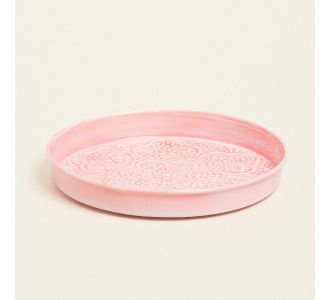 Beauty Home ΔΙΣΚΟΣ ΜΕΤΑΛΛΙΚΟΣ ΑΝΑΓΛΥΦΟΣ ΣΟΜΟΝ 22 CM       |  Διακοσμητκά στο espiti