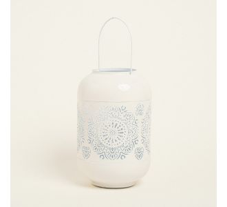 Beauty Home ΦΑΝΑΡΙ ΜΕΤΑΛΙΚΟ ΕΚΡΟΥ 20 x 30 cm       |  Διακοσμητκά στο espiti