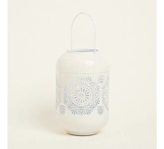 Beauty Home ΦΑΝΑΡΙ ΜΕΤΑΛΙΚΟ ΕΚΡΟΥ 20 x 30 cm       |  Διακοσμητκά στο espiti