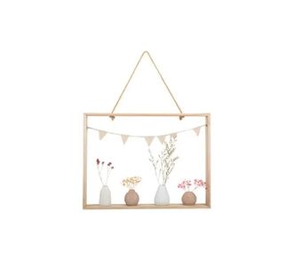 Beauty Home ΚΑΔΡΟ ΜΕ ΜΙΚΡΑ ΒΑΖΑΚΙΑ 40 x 30 x 4,5 cm       |  Διακοσμητκά στο espiti