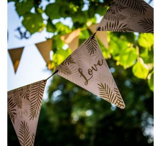 Beauty Home ΧΑΡΤΙΝΗ ΓΙΡΛΑΝΤΑ LOVE 15x21cm       |  Χριστουγεννιάτικα Διακοσμητικά στο espiti