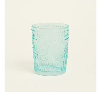 Beauty Home ΠΟΤΗΡΙ ΓΥΑΛΙΝΟ ΑΝΑΓΛΥΦΟ 8 x 10 cm ΒΕΡΑΜΑΝ       |  Διακοσμητκά στο espiti