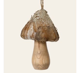 Beauty Home ΞΥΛΙΝΟ ΜΑΝΙΤΑΡΙ ΜΕ ΧΡΥΣΗ ΛΕΠΤΟΜΕΡΕΙΑ 7 x 10 CM       |  Χριστουγεννιάτικα Διακοσμητικά στο espiti