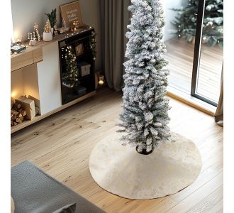 Beauty Home ΠΟΔΙΑ ΔΕΝΤΡΟΥ 90 CM ΖΑΚΑΡ ΚΑΡΥΟΘΡΑΥΣΤΗΣ ΜΕ ΧΡΥΣΟ ΛΟΥΡΕΞ       |  Χριστουγεννιάτικα Διακοσμητικά στο espiti