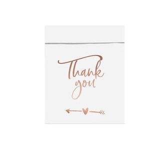 Beauty Home ΣΑΚΟΥΛΑΚΙΑ Thank you, 6 ΤΜΧ 13×16.5cm       |  Διακοσμητκά στο espiti