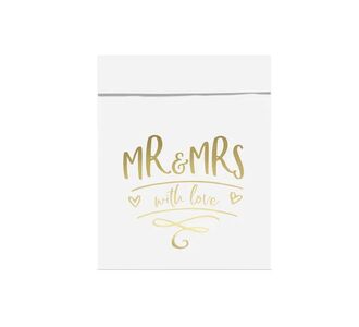 Beauty Home ΣΑΚΟΥΛΑΚΙΑ Mr&Mrs, 6ΤΜΧ  13×16.5cm       |  Διακοσμητκά στο espiti