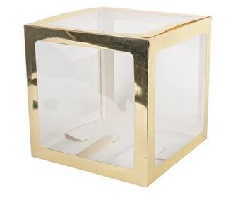Beauty Home ΚΥΒΟΣ ΧΡΥΣΟ 30X30X30CM       |  Διακοσμητκά στο espiti
