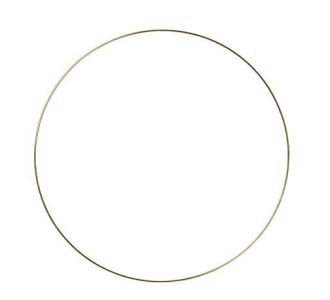 Beauty Home ΜΕΤΑΛΛΙΚΟΣ ΚΥΚΛΟΣ  ΧΡΥΣΟΣ 30CM       |  Διακοσμητκά στο espiti