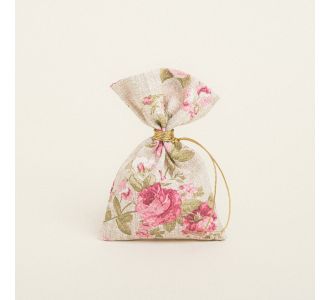 Beauty Home ΠΟΥΓΚΙ 12 x 17 cm ΦΛΟΡΑΛ VINTAGE ΜΠΕΖ ΦΟΝΤΟ       |  Χριστουγεννιάτικα Διακοσμητικά στο espiti