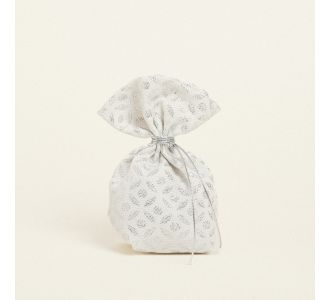 Beauty Home ΠΟΥΓΚΙ ΜΕ ΒΑΣΗ 8 x 12 cm ΖΑΚΑΡ ΕΚΡΟΥ-ΑΣΗΜΙ       |  Είδη για τον Γάμο στο espiti