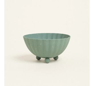 Beauty Home ΜΕΤΑΛΛΙΚΟ ΜΠΩΛ 8 x 5 CM ΧΑΚΙ       |  Διακοσμητκά στο espiti