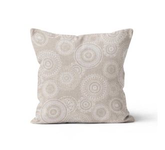 Beauty Home ΜΑΞΙΛΑΡΟΘΗΚΗ ΛΕΥΚΑ ΜΑΝΤΑΛΑ   45 x 45 cm   ΘΗΚΗ |  Μαξιλάρια διακοσμητικά στο espiti