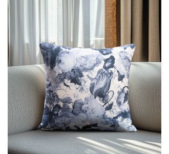 Beauty Home ΜΑΞΙΛΑΡΟΘΗΚΗ ΜΠΛΕ ΛΟΥΛΟΥΔΙΑ   45 x 45 cm    |  Μαξιλάρια διακοσμητικά στο espiti