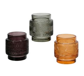 Beauty Home ΓΥΑΛΙΝΟ ΚΗΡΟΠΗΓΙΟ 7 x 8 cm  ΜΕΛΙΤΖΑΝΙ     |  Διακοσμητκά στο espiti