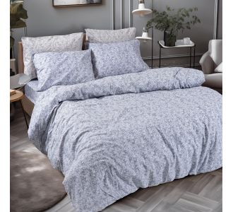 Beauty Home Σετ σεντόνια φανελένια King Size Flame Art 12631 270x260 Γκρι       |  Σεντόνια Υπέρδιπλα / King Size στο espiti