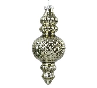Beauty Home ΓΥΑΛΙΝΟ ΣΤΟΛΙΔΙ 6 x 13 CM ΛΑΔΙ       |  Χριστουγεννιάτικα Στολίδια στο espiti