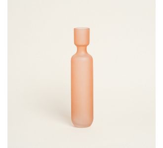 Beauty Home ΒΑΖΟ ΙΣΙΟ ΜΕ ΛΑΙΜΟ 8 x 35 cm  Σομόν     |  Βάζα στο espiti