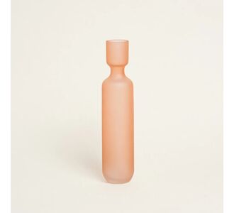 Beauty Home ΒΑΖΟ ΙΣΙΟ ΜΕ ΛΑΙΜΟ 8 x 35 cm  Σομόν     |  Βάζα στο espiti